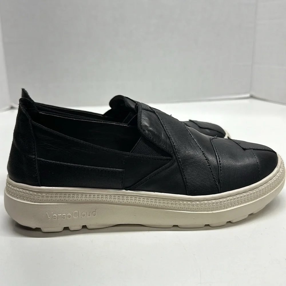Gravity Defyer G-defy Orpha Leather Slip On Flat Loafers Shoes Black Size 7 - Picture 3 of 10